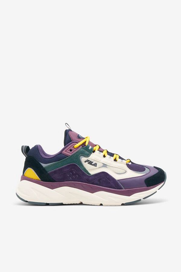 Tênis Fila Homem Roxo - Fila Trigate Plus Outlet Portugal,YLJS-76835